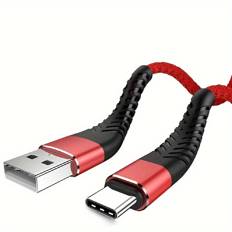 3ft 6ft 10ft USB C Cable 3A Fast Charging, Type C Cable Braided Fast Charger Cord Compatible With Samsung Galaxy Note 10/10+ Plus/9/8, S20 S10 S9 S8 Plus, S10E, A10e A20 A30 A40 A50 A70 A80