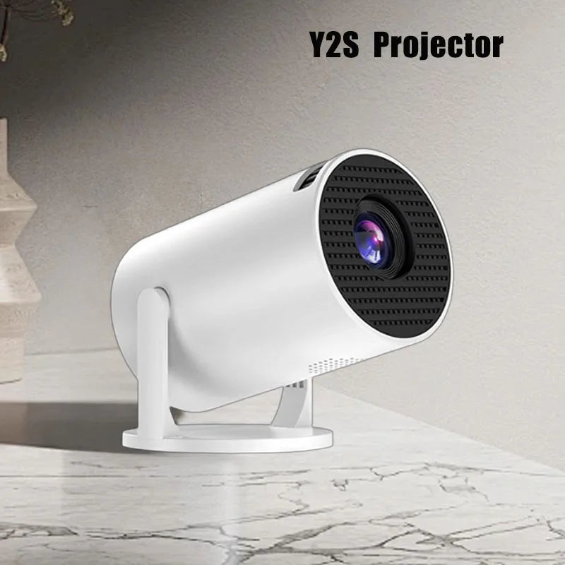 Mini projector Y2S. High definition projector, home projector, office projector. Convenient to carry without taking up space.